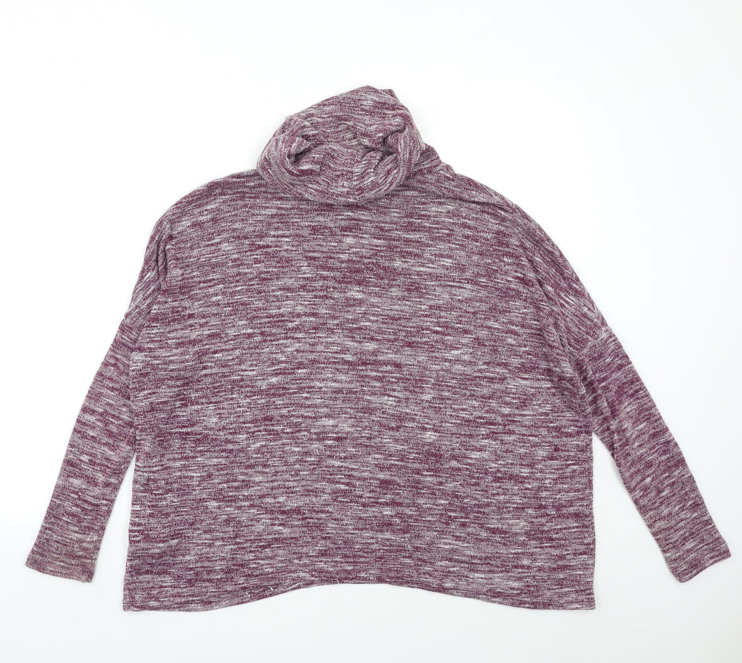 Primark Womens Purple  Knit Pullover Jumper Size 8