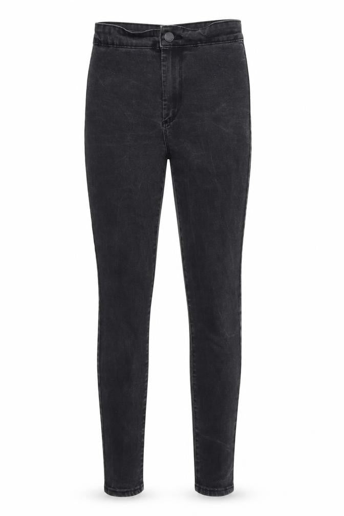 Denim & Co. Womens Black  Denim Skinny Jeans Size 8 L23 in