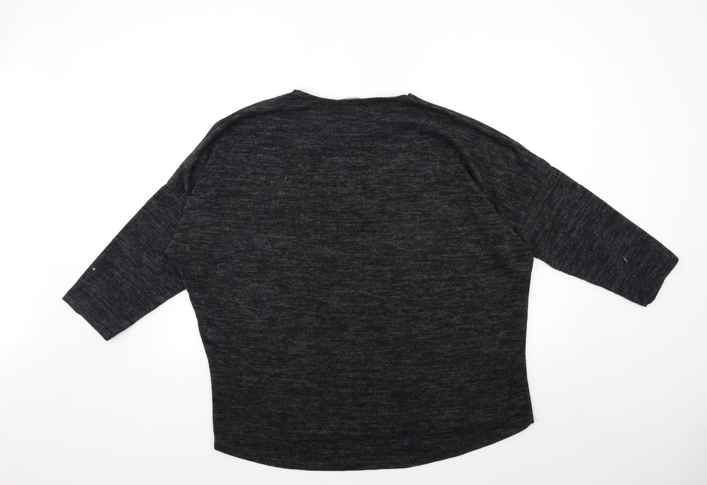 Preworn Womens Grey  Knit Pullover Jumper Size L