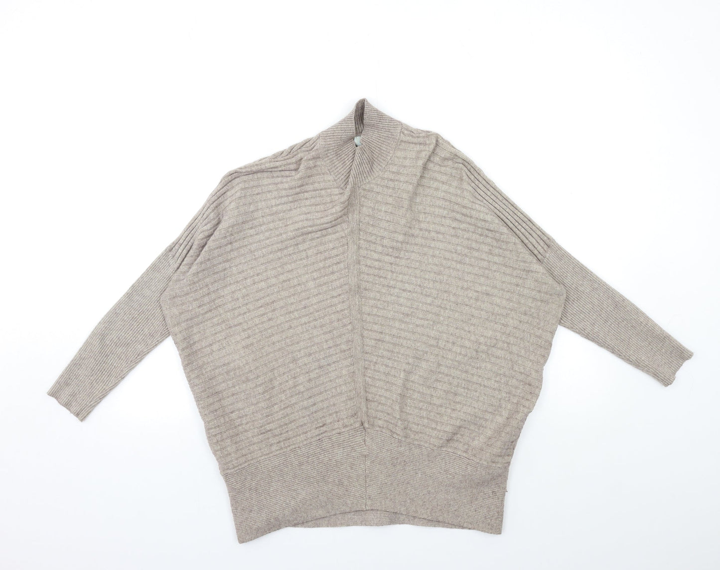 River Island Womens Brown  Knit Pullover Jumper Size XS