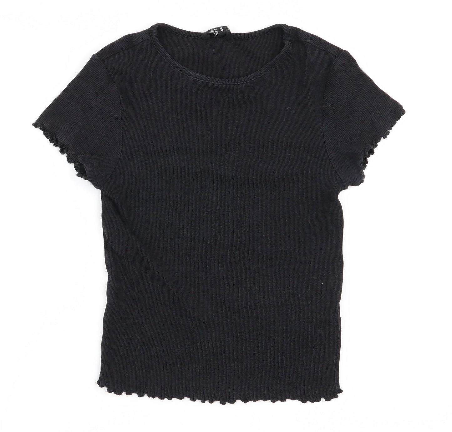 New Look Womens Black   Basic T-Shirt Size 10