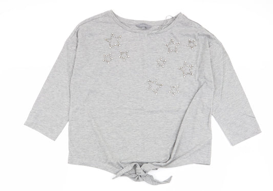 Principles Womens Grey   Basic T-Shirt Size 16
