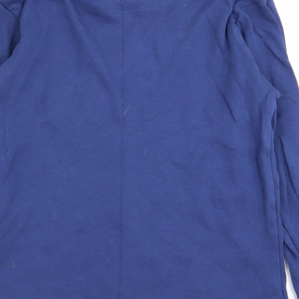 John Lewis Boys Blue Animal Print   Pyjama Top Size 6 Years