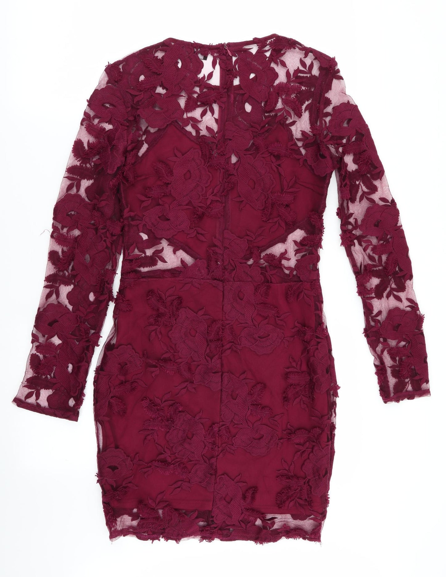 PLT Womens Purple Floral  A-Line  Size 10