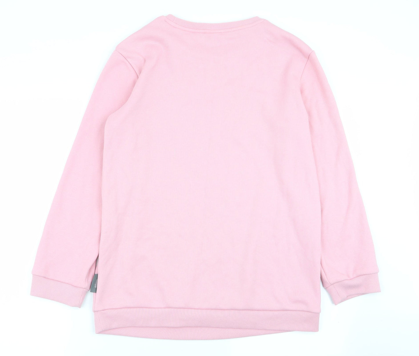 Disney Womens Pink Animal Print  Pullover Jumper Size XS