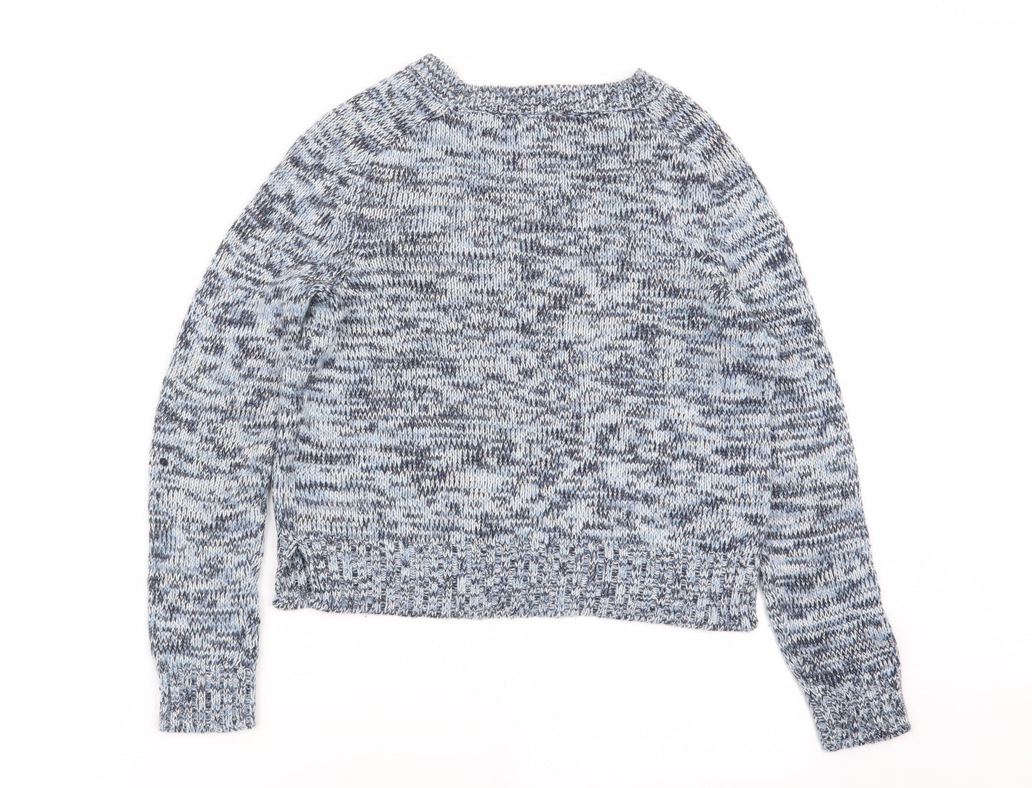 H&M Womens Multicoloured Geometric  Pullover Jumper Size 4