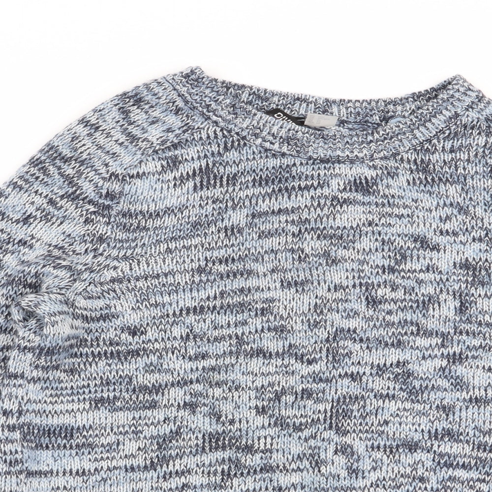 H&M Womens Multicoloured Geometric  Pullover Jumper Size 4