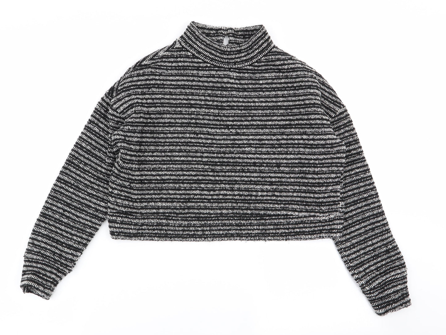 New Look Womens Multicoloured Geometric  Pullover Jumper Size 6