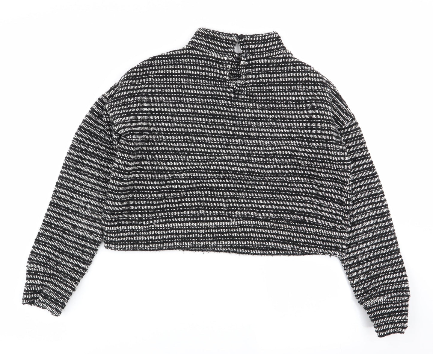 New Look Womens Multicoloured Geometric  Pullover Jumper Size 6
