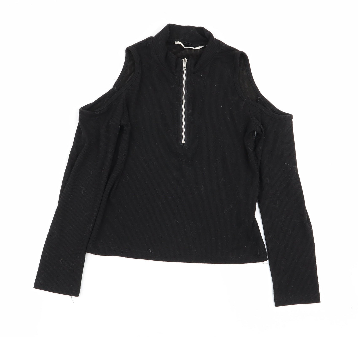 SheIn Girls Black   Basic T-Shirt Size 8 Years