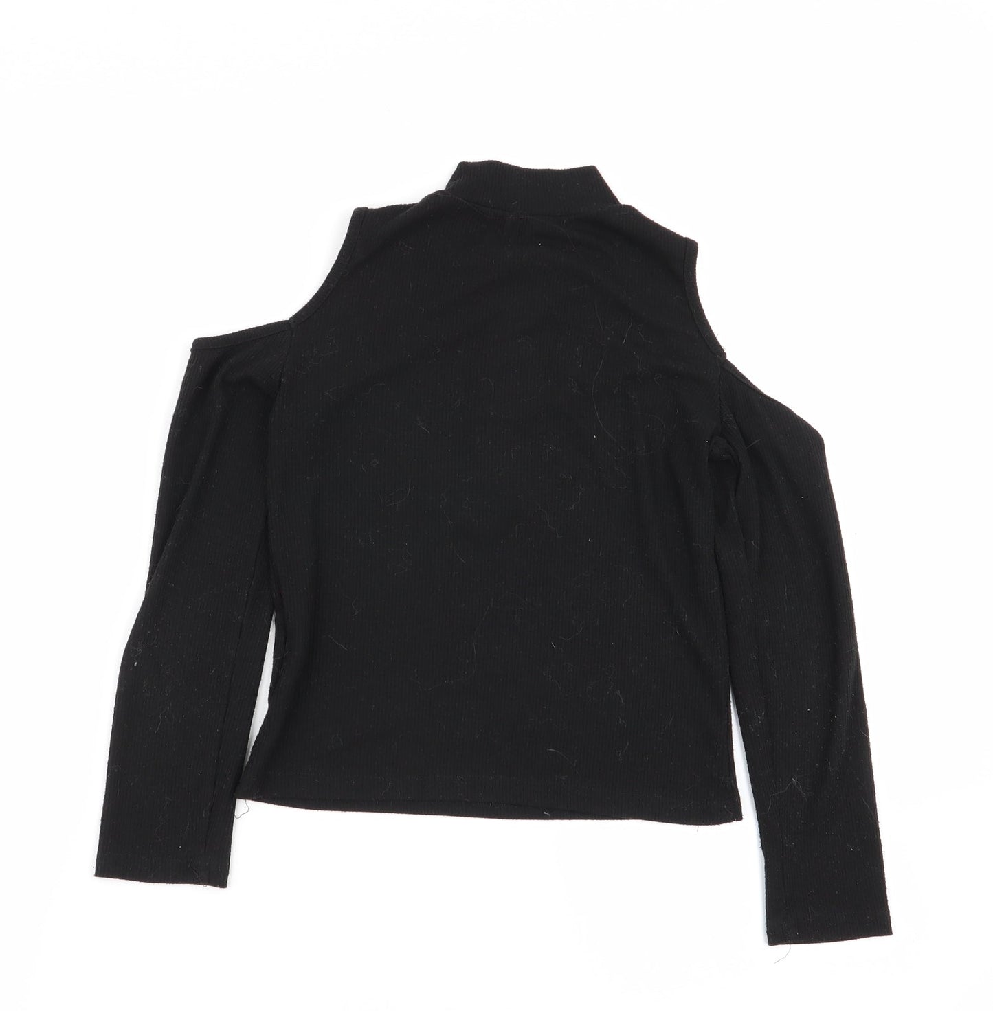 SheIn Girls Black   Basic T-Shirt Size 8 Years