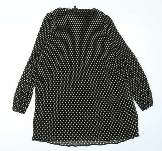 Phase Eight Womens Multicoloured Polka Dot  Fit & Flare  Size 12