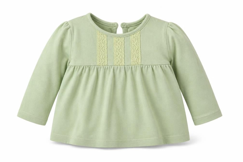 George Girls Green   Camisole T-Shirt Size 9-12 Months