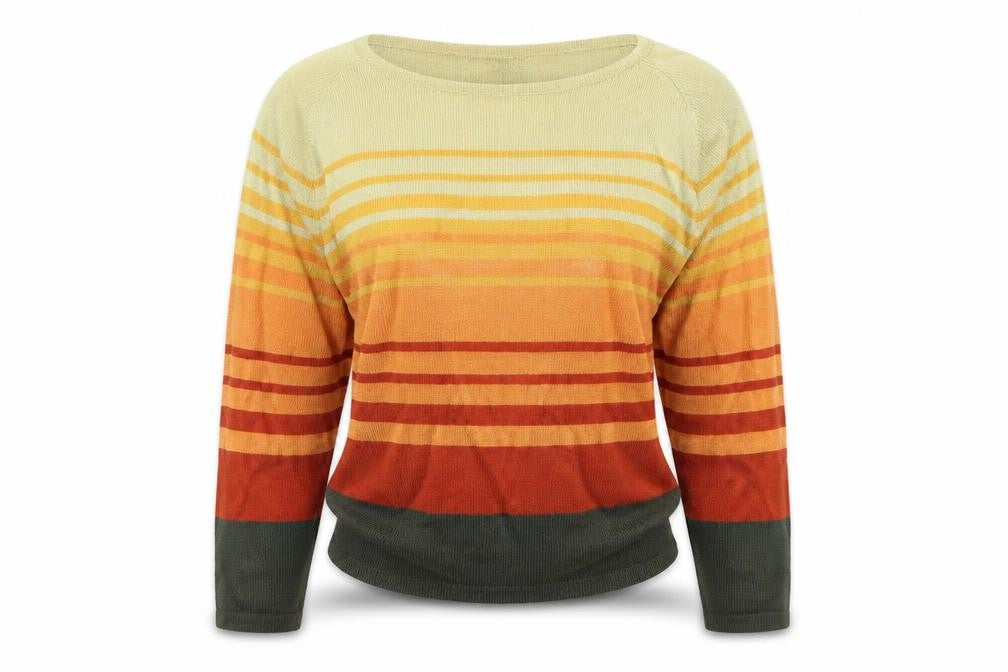 Country Casuals Womens Multicoloured Striped  Pullover Jumper Size M