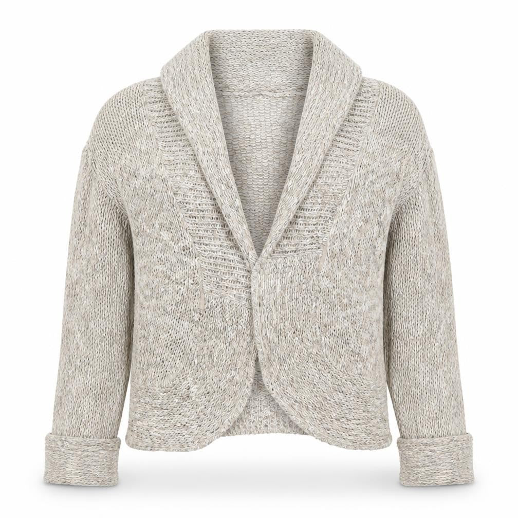 M&S Womens Beige   Cardigan Jumper Size 8