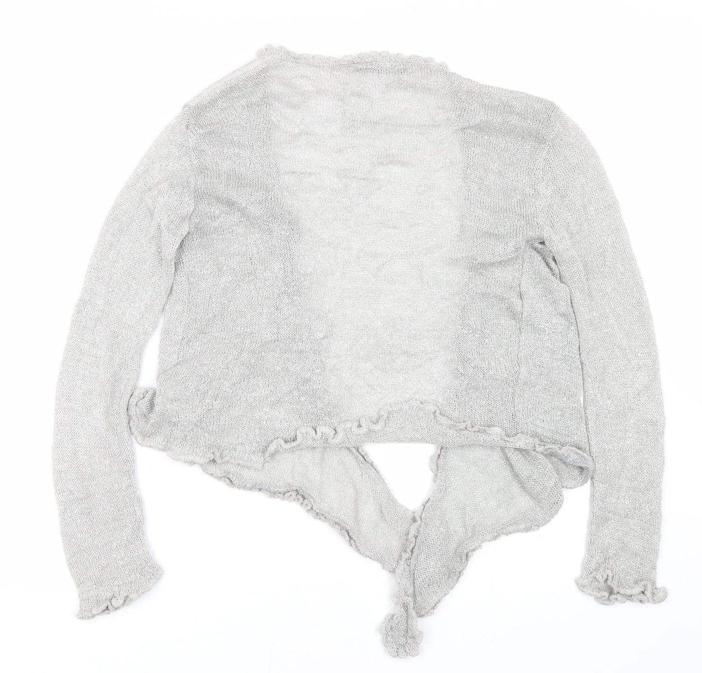 Alexandra Womens Silver   Cardigan Jumper Size L