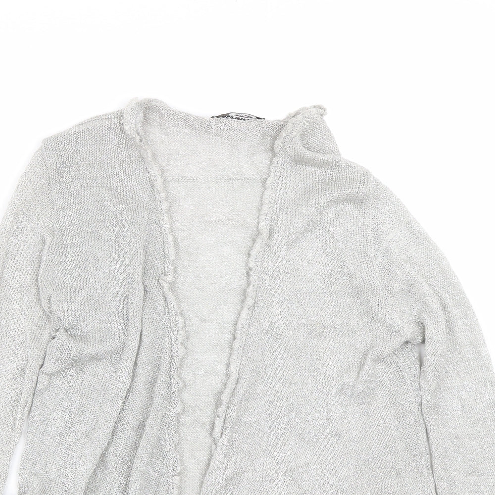 Alexandra Womens Silver   Cardigan Jumper Size L
