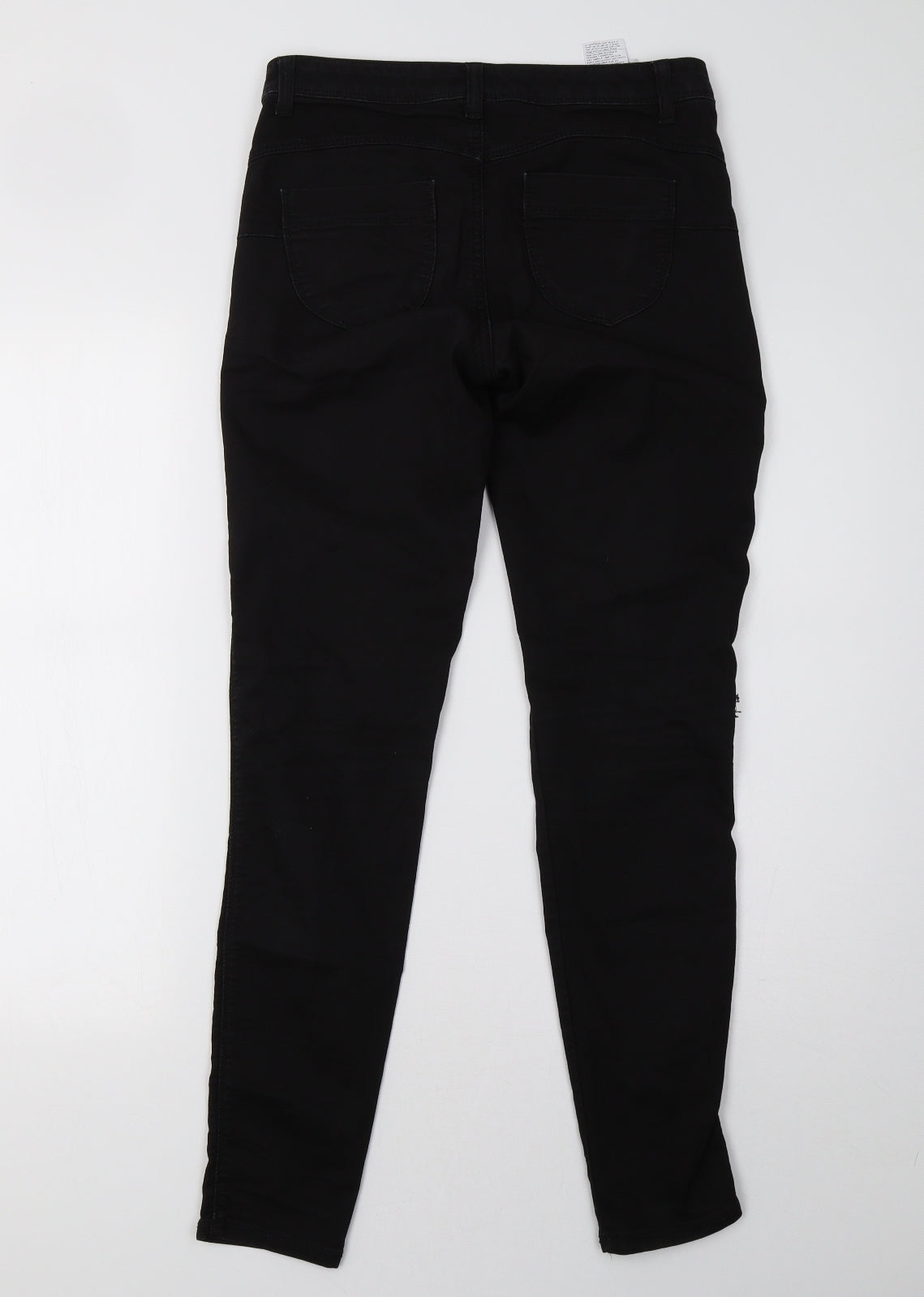 Preworn Womens Black  Denim Skinny Jeans Size 28 L31 in