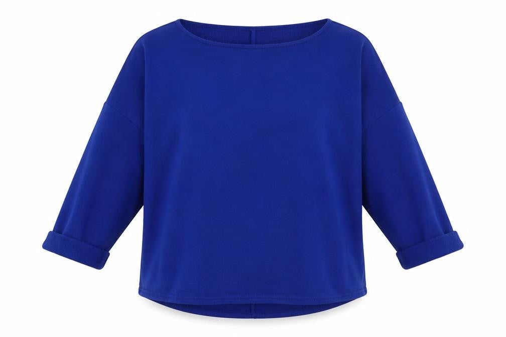 originals Womens Blue   Pullover Sweatshirt Size M