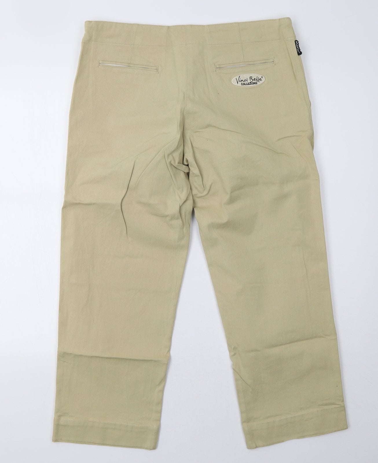 moose Womens Beige   Trousers  Size 16 L28 in