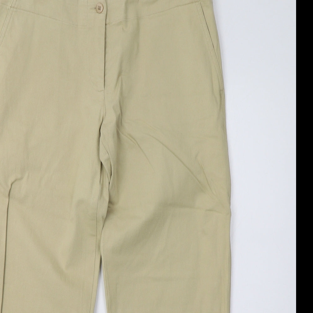 moose Womens Beige   Trousers  Size 16 L28 in