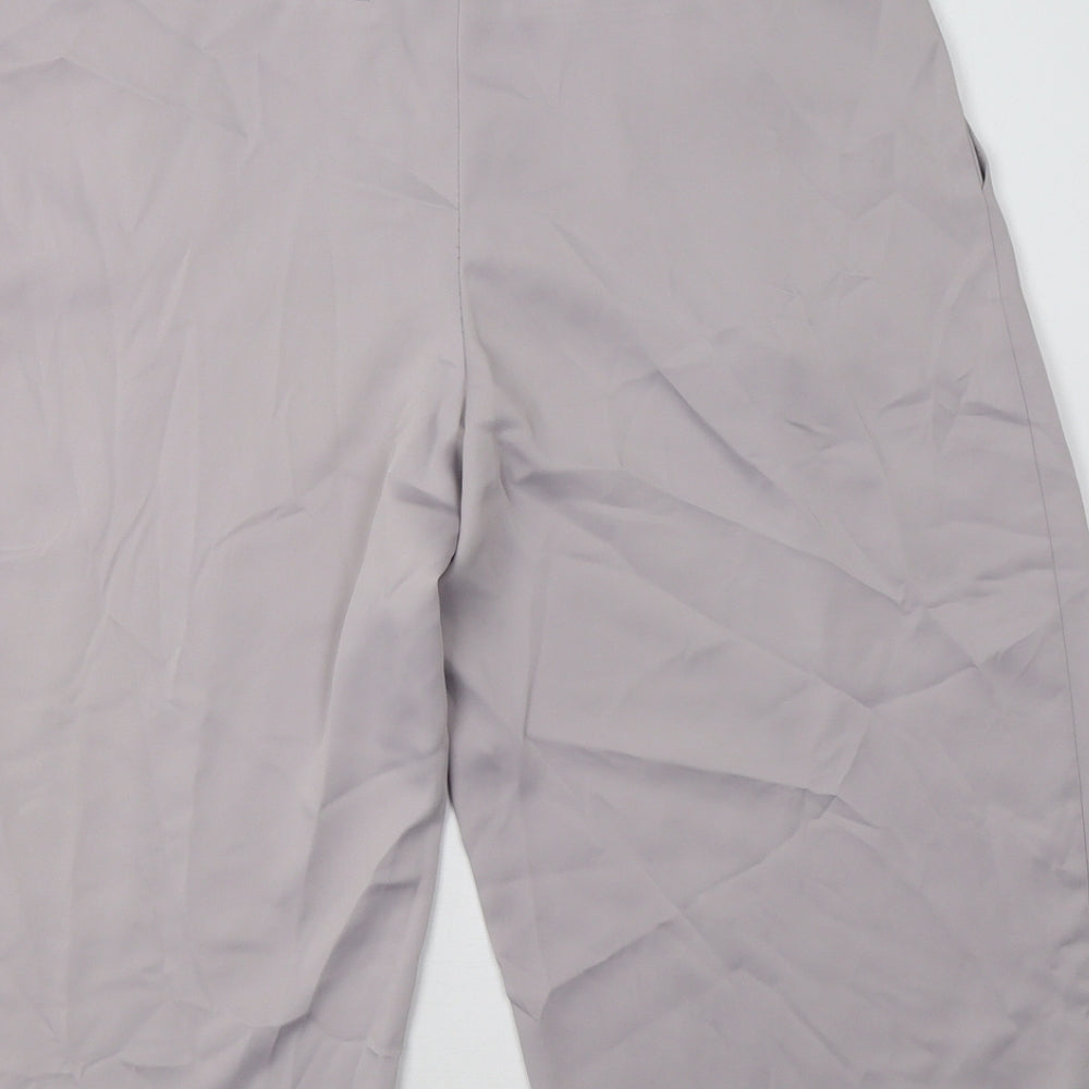 Dorothy Perkins Womens Grey   Cropped Trousers Size 10 L23 in