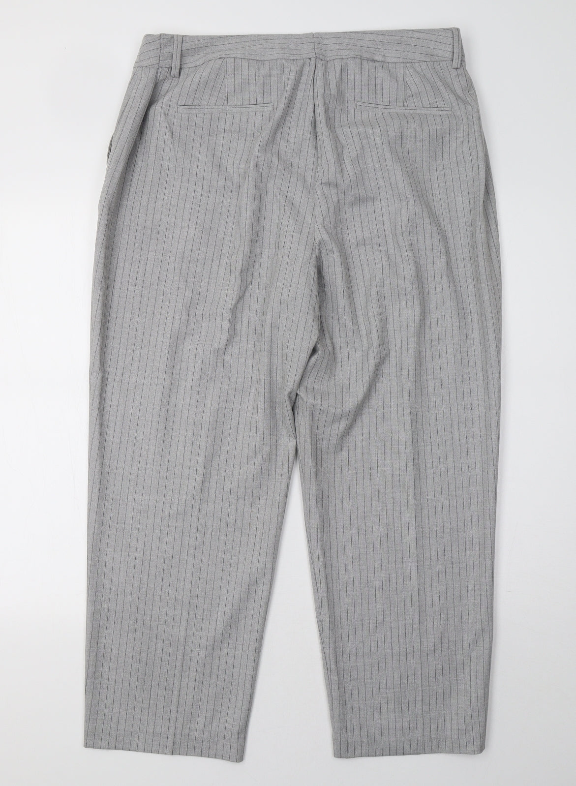 Marks and Spencer Womens Grey   Trousers  Size 20 L29 in