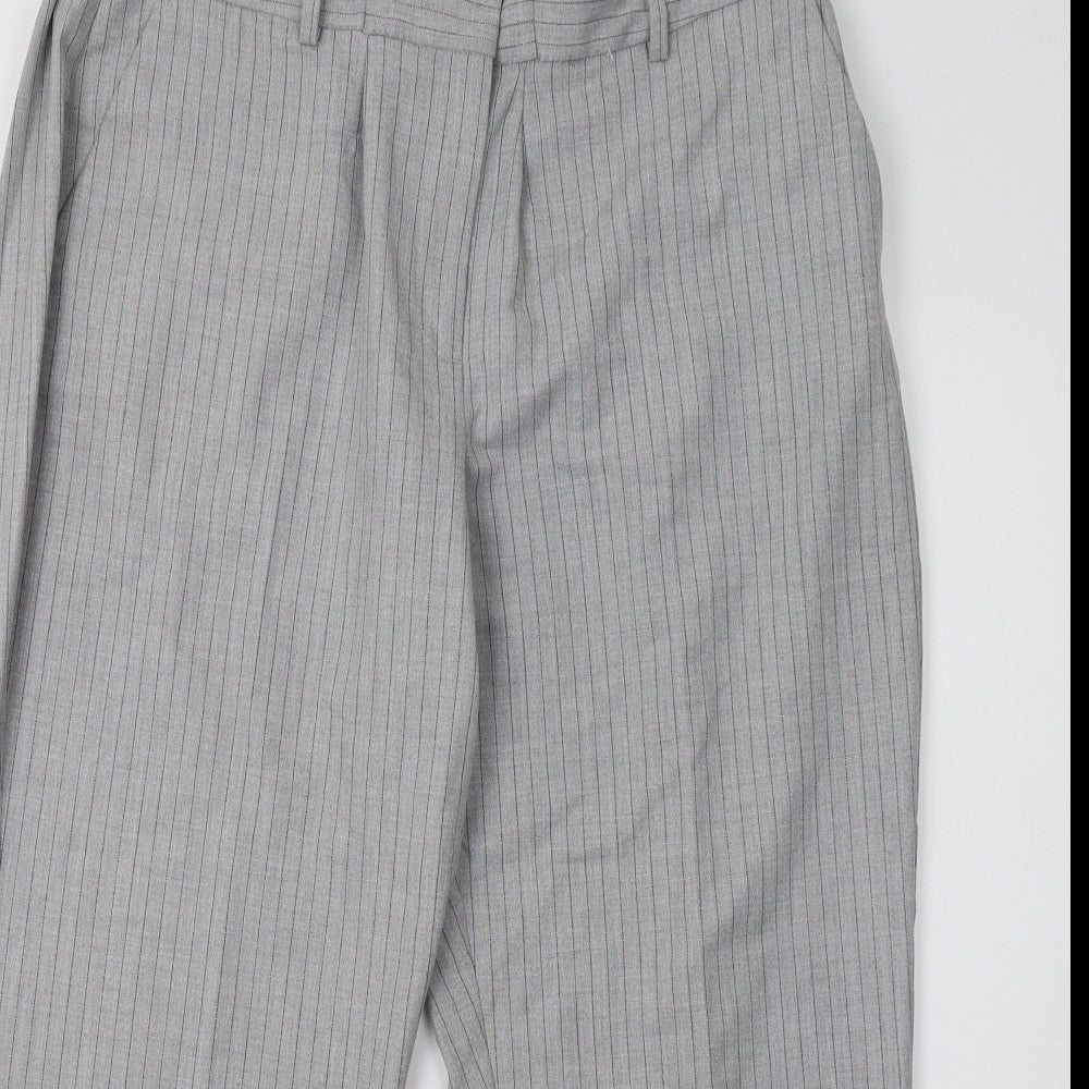 Marks and Spencer Womens Grey   Trousers  Size 20 L29 in