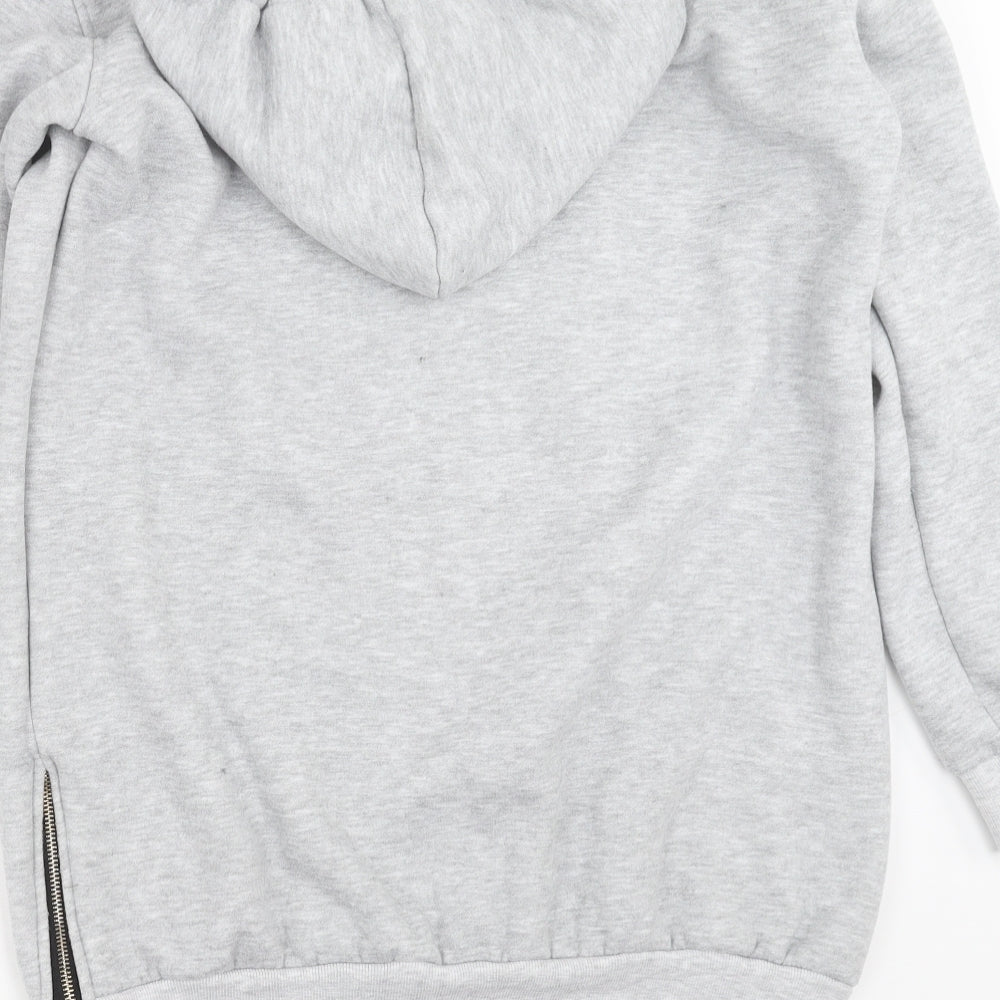 lesara Womens Grey   Pullover Hoodie Size M