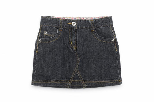 Marks and Spencer Girls Blue  Denim Mini Skirt Size 8 Years