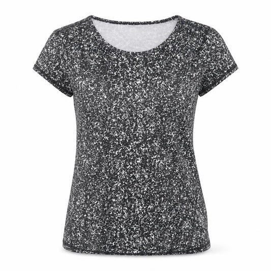 Athletic Works Womens Black   Basic T-Shirt Size S