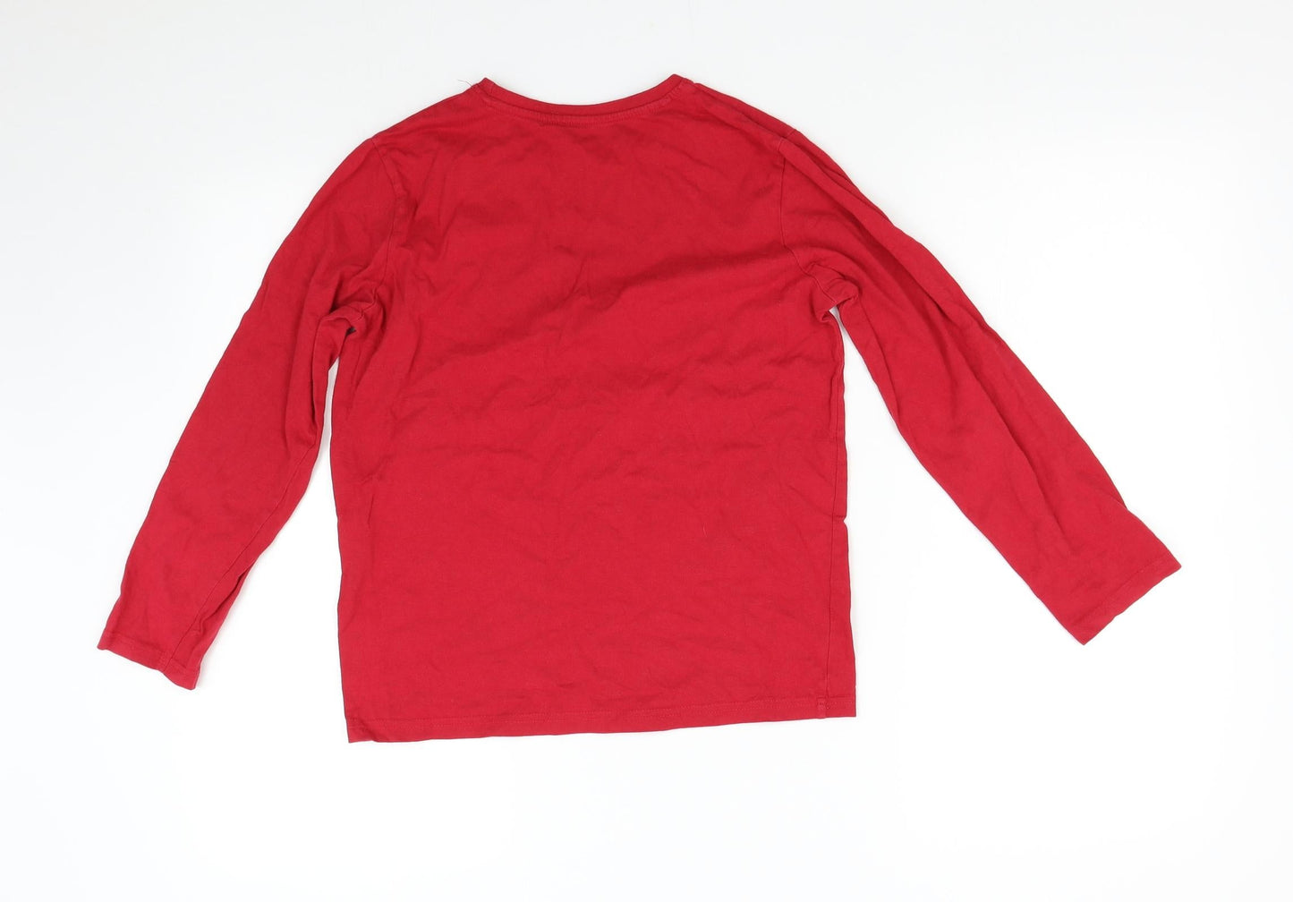 Primark Boys Red   Basic T-Shirt Size 10-11 Years  - NYC