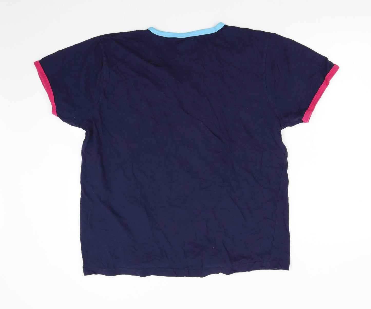 Petroleum Womens Blue   Basic T-Shirt Size 2XL