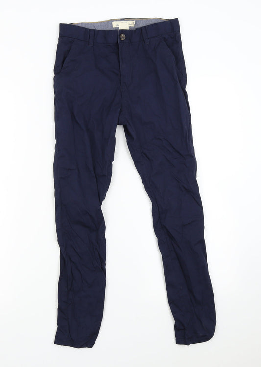 H&M Girls Blue   Dress Pants Trousers Size 9-10 Years
