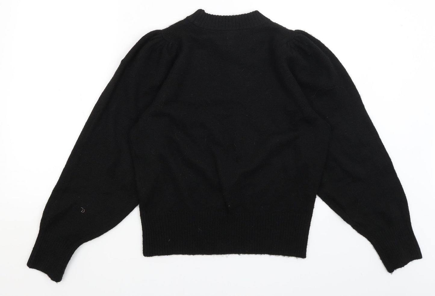 H&M Womens Black   Pullover Jumper Size M