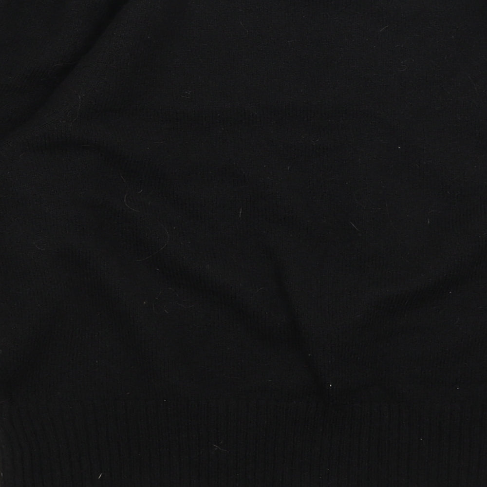 H&M Womens Black   Pullover Jumper Size M