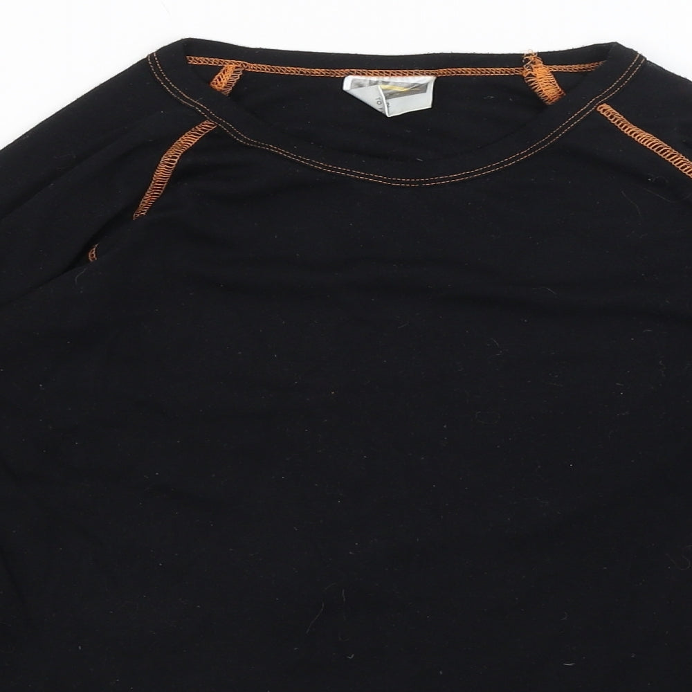 HZN Womens Black   Basic T-Shirt Size 12