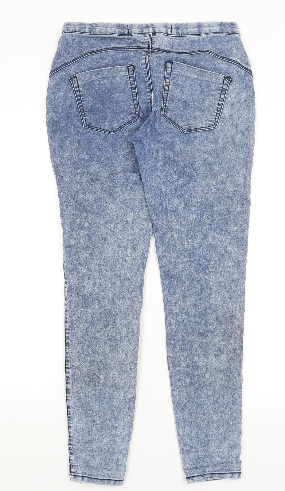 Denim Co Womens Blue   Skinny Jeans Size 8 L29 in