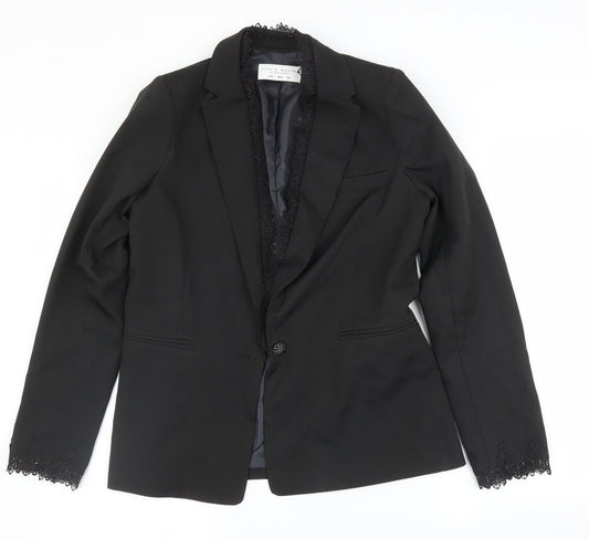 Studio Mouthy Womens Black   Jacket Blazer Size 10