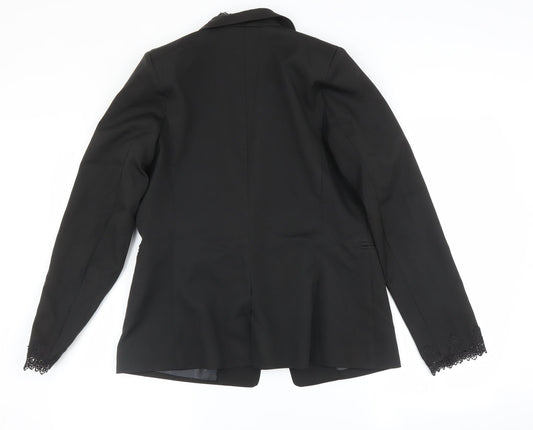 Studio Mouthy Womens Black   Jacket Blazer Size 10