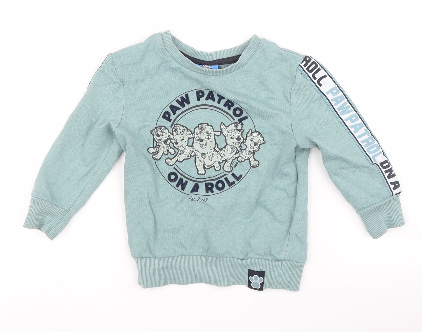 George Baby Blue   Pullover Jumper Size 12-18 Months  - Paw Patrol