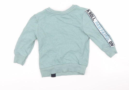 George Baby Blue   Pullover Jumper Size 12-18 Months  - Paw Patrol