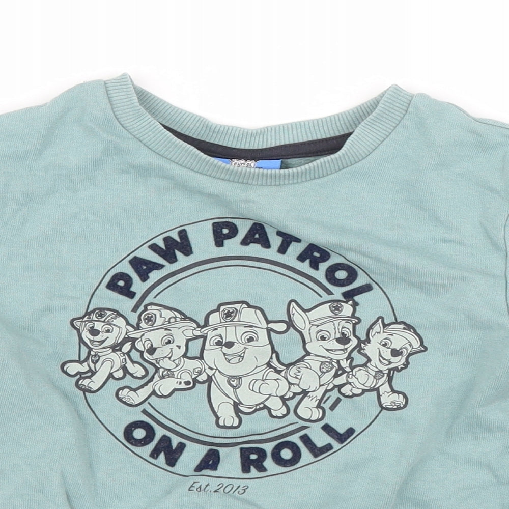 George Baby Blue   Pullover Jumper Size 12-18 Months  - Paw Patrol