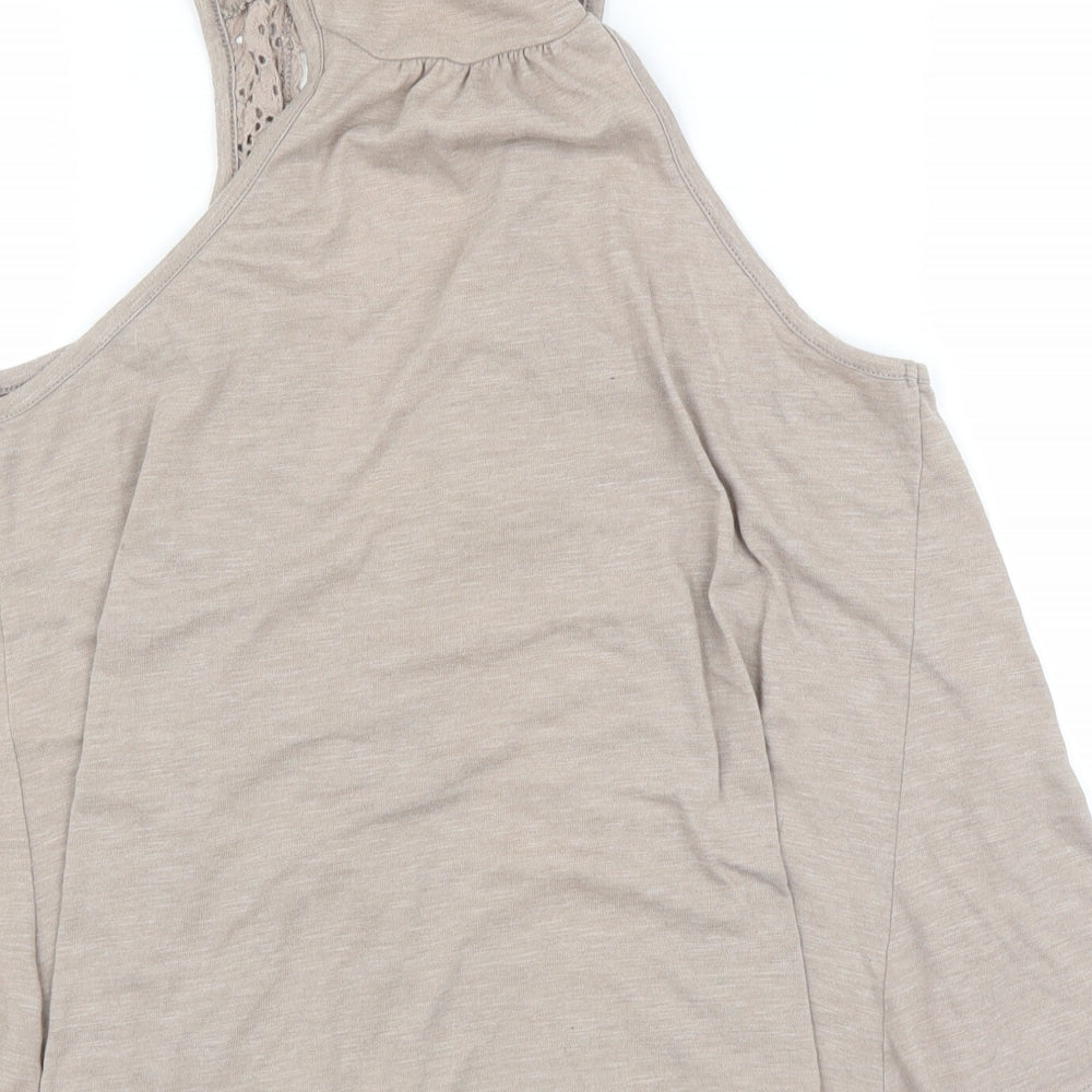 George Womens Beige   Cardigan Jumper Size 12