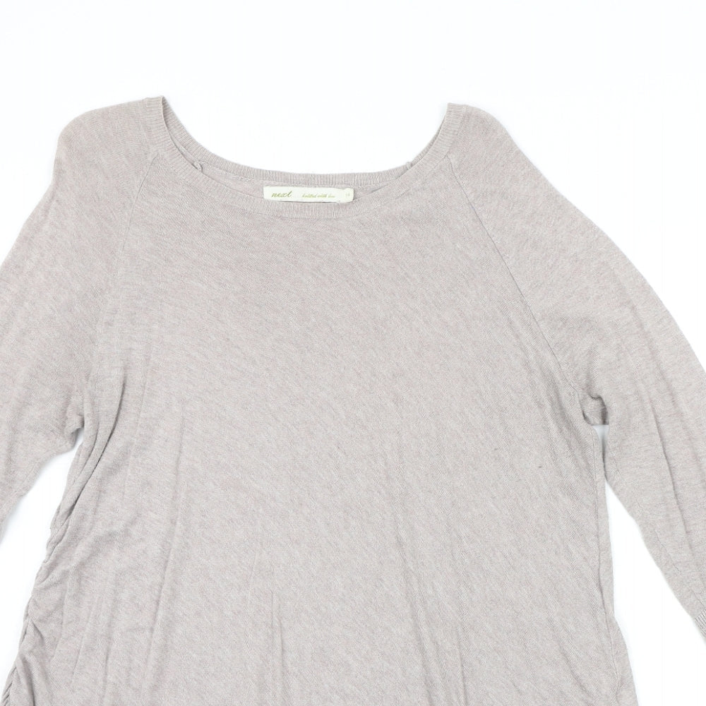 NEXT Womens Beige   Pullover Jumper Size 14