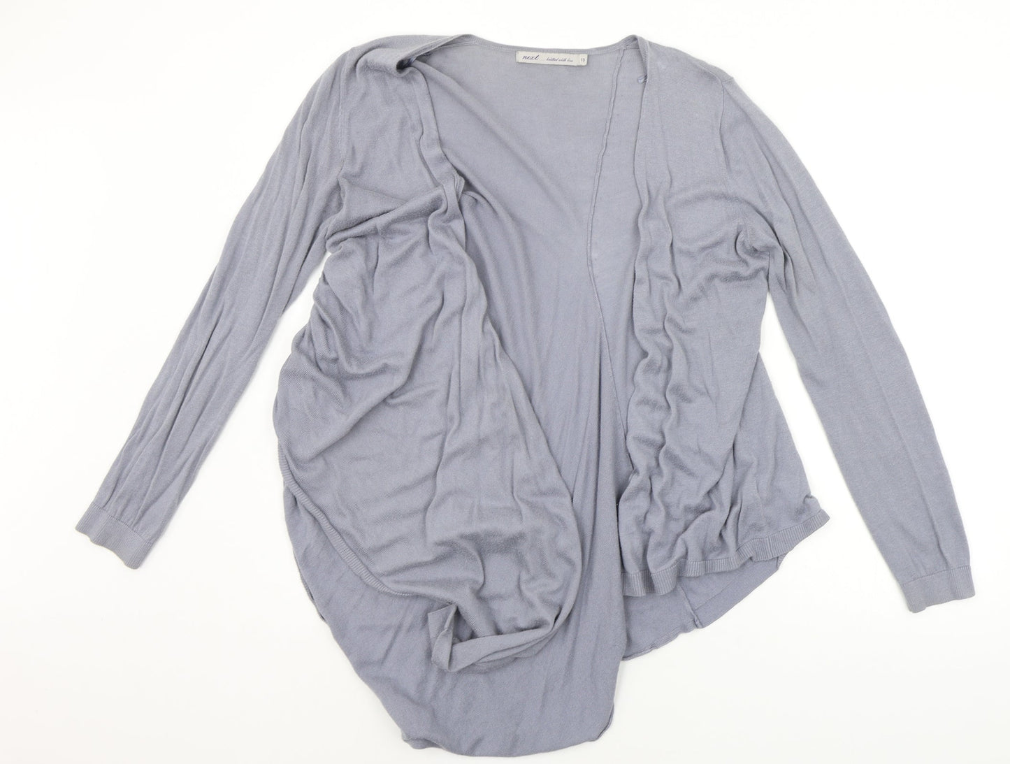 NEXT Womens Grey   Cardigan Jumper Size 10