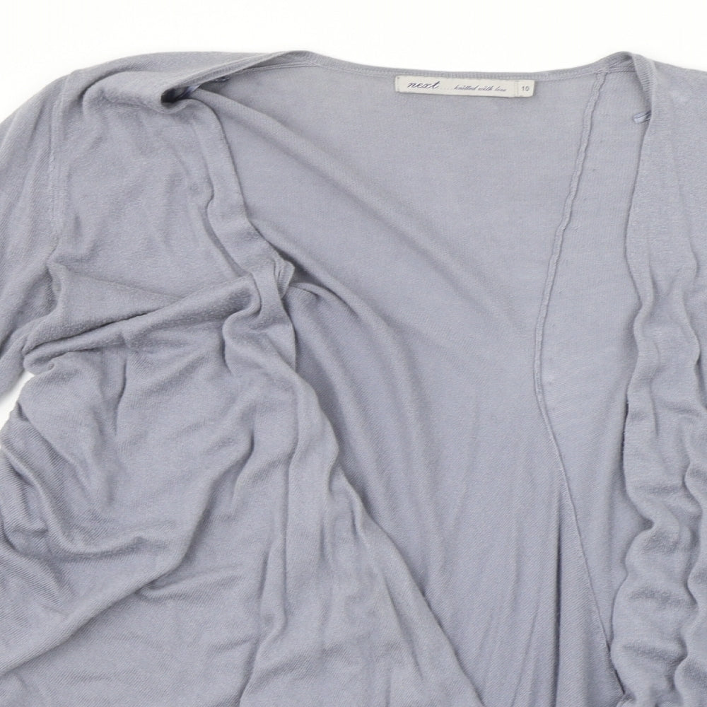 NEXT Womens Grey   Cardigan Jumper Size 10