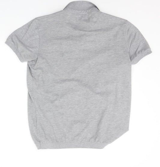 River Island Mens Grey    Polo Size M