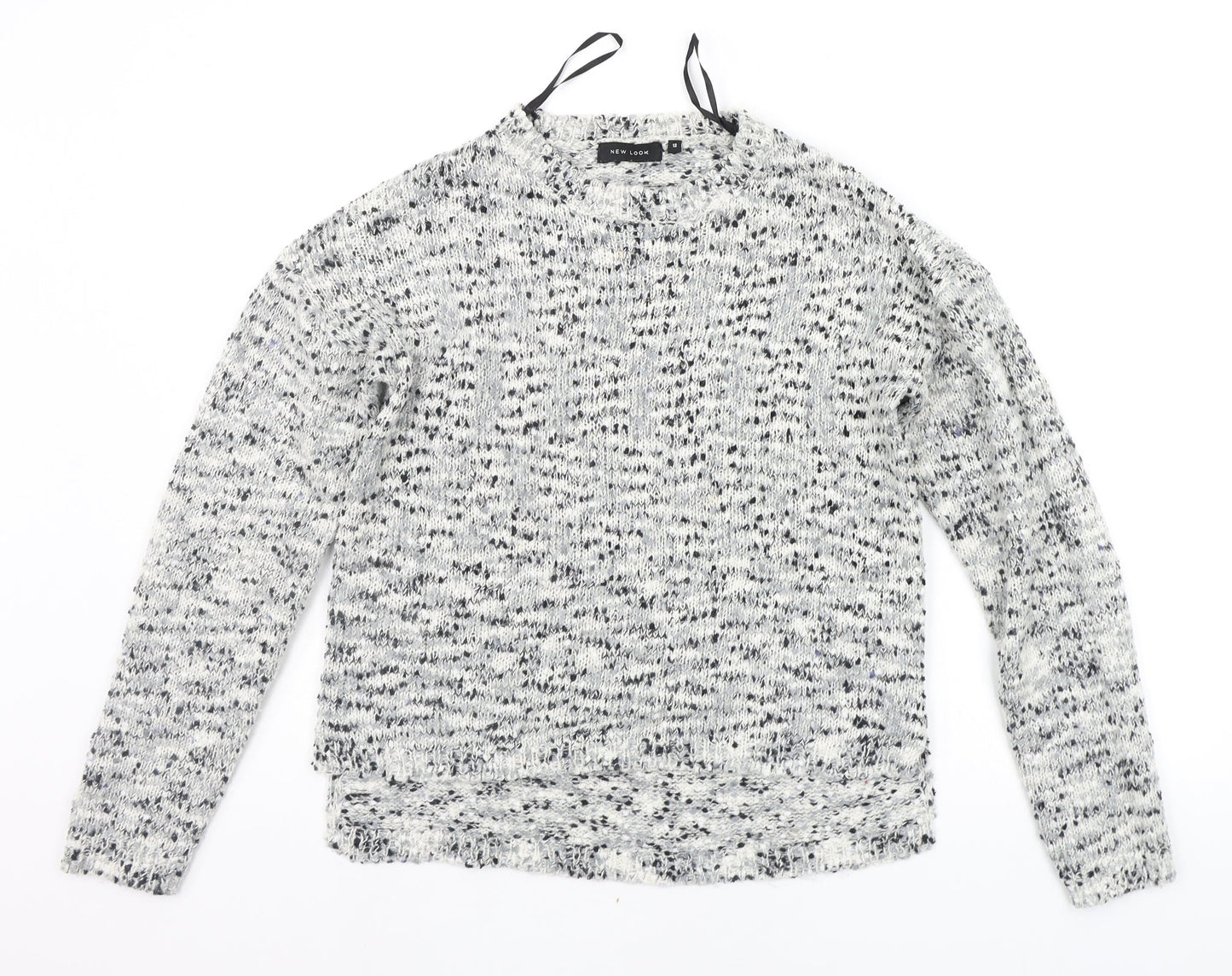 New Look Womens Grey   Pullover Jumper Size 12