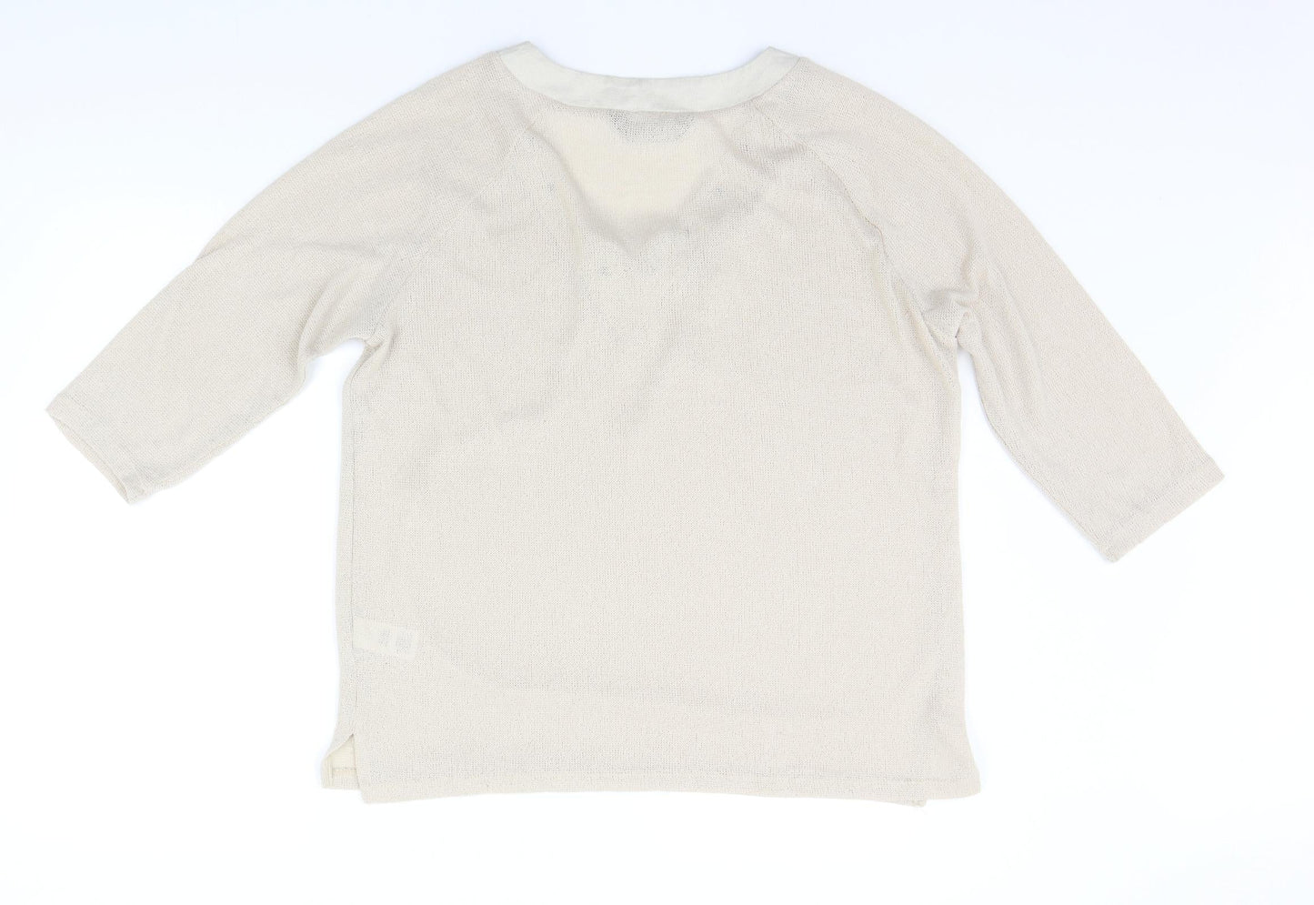 Dorothy Perkins Womens Beige   Pullover Jumper Size 20